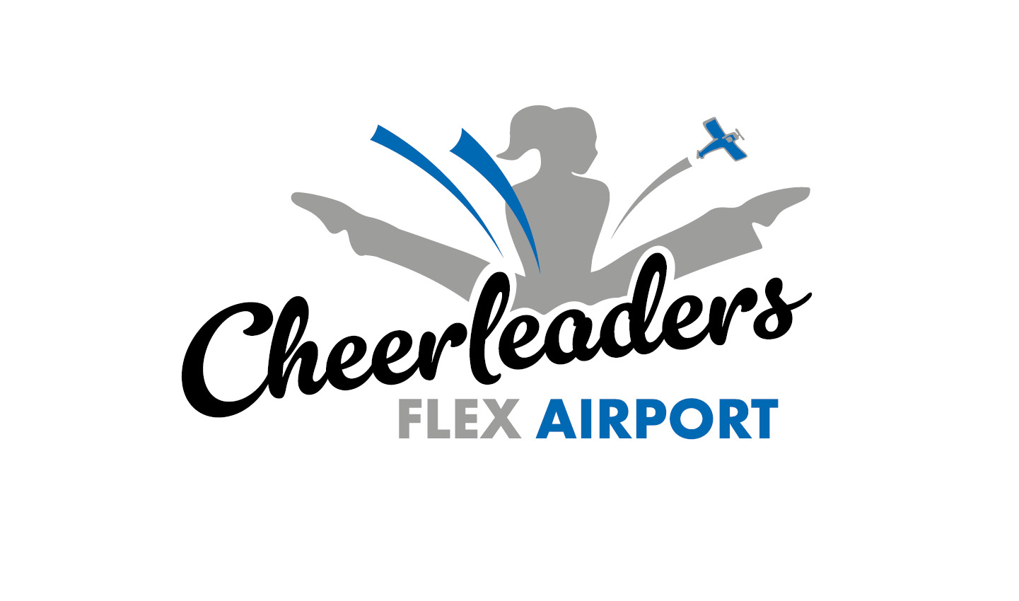 logo Cheerleaders Flex Airport_full color logo Cheerleaders Flex Airport_full color